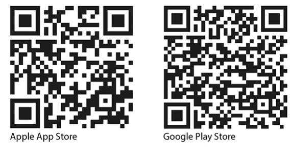 iOS Geberit Home app and Android Geberit Home app için QR kodu