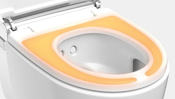 Geberit AquaClean klozet kapağı ısıtması