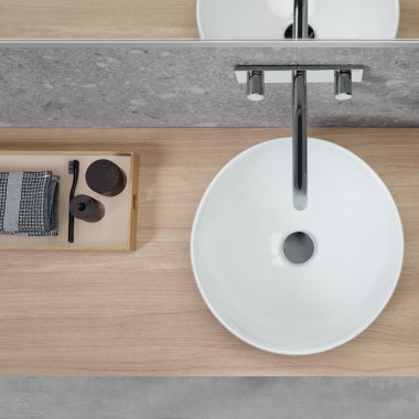 Geberit VariForm yuvarlak çanak lavabo