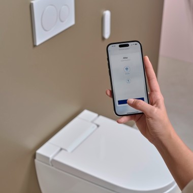 Geberit Home uygulamasıyla Geberit AquaClean